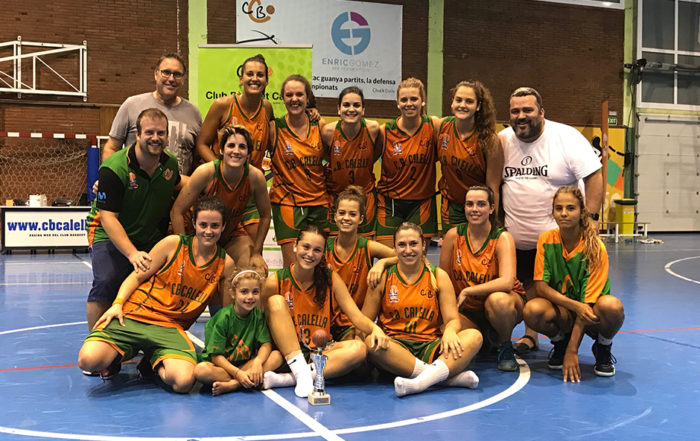 El sènior femení, campió del "Memorial Bàsquet Calella"