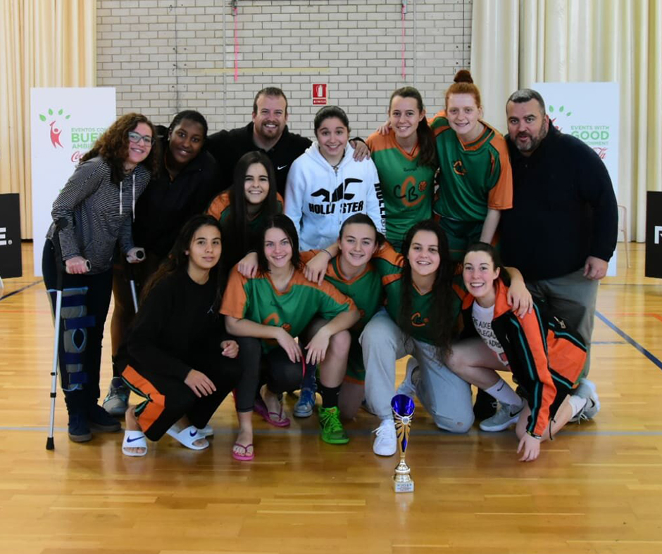 Les campiones del Globasket Christmas Cup 2018. Foto: Esther Pujol