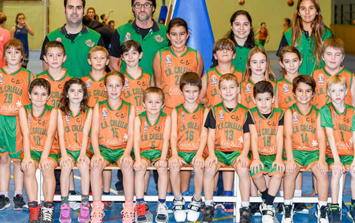 CB Calella - Kids&Us Premini "B" mixt. Temporada 2018-2019