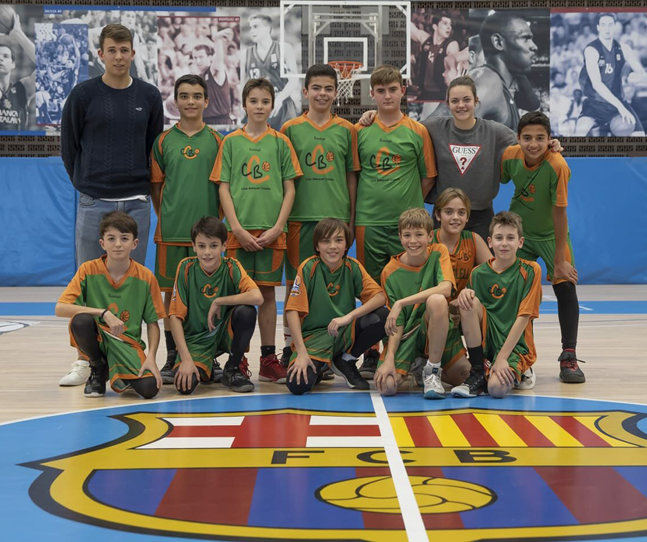 CB Calella - Orgullosos d'aquest equip! Hem plantat cara al Barça a casa seva. Foto: Ivan Lluís