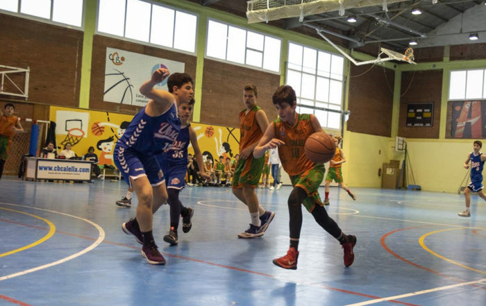 CB Calella - L'Arnau Fors, un dels destacats del partit. Foto: Ivan Lluís