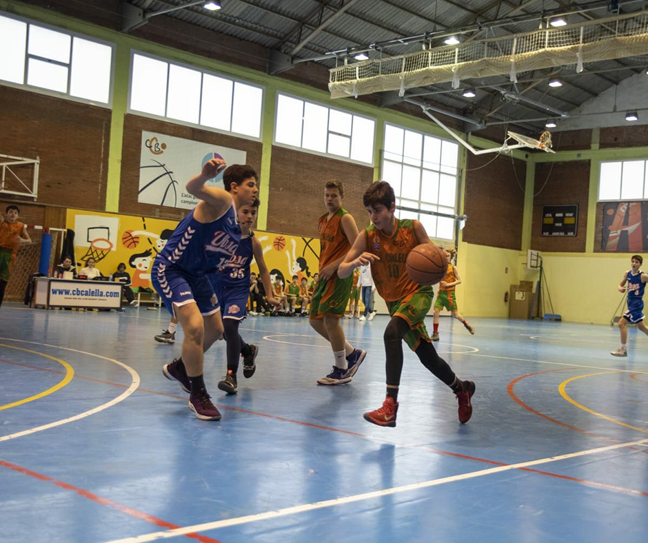 CB Calella - L'Arnau Fors, un dels destacats del partit. Foto: Ivan Lluís