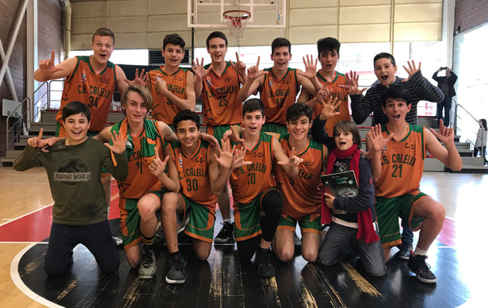 CB Calella - El cadet B tanca la primera volta invicte: 7 de 7