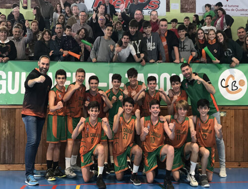 El cadet B del CB Calella, campió de Lliga!