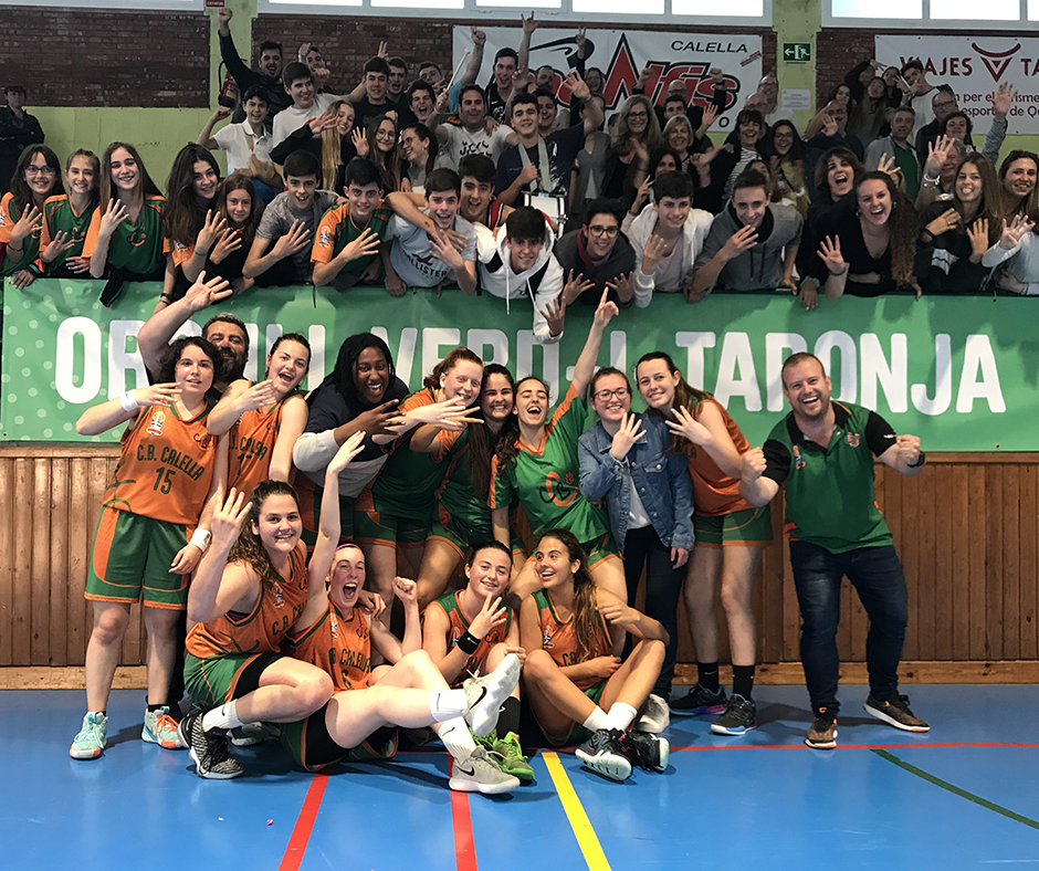 CB Calella - El júnior A femení, a la final a 4!