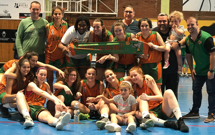 CB Calella - El júnior A femení, campió de Barcelona!