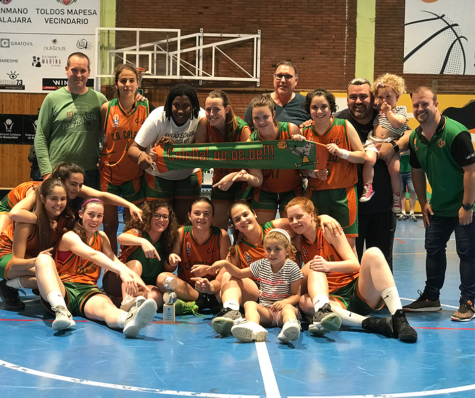 CB Calella - El júnior A femení, campió de Barcelona!