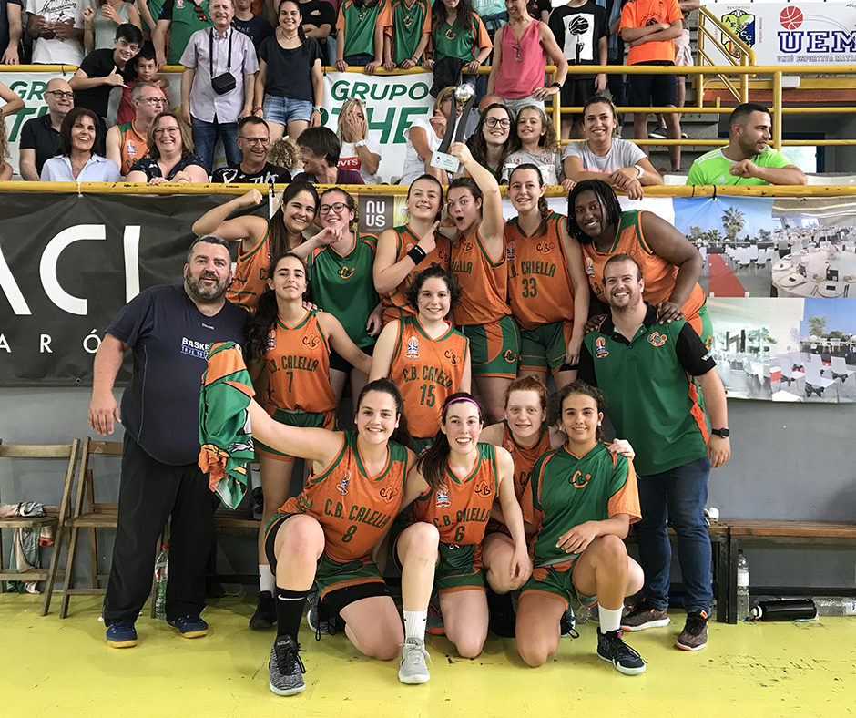 CB Calella - Les supercampiones amb la Copa!