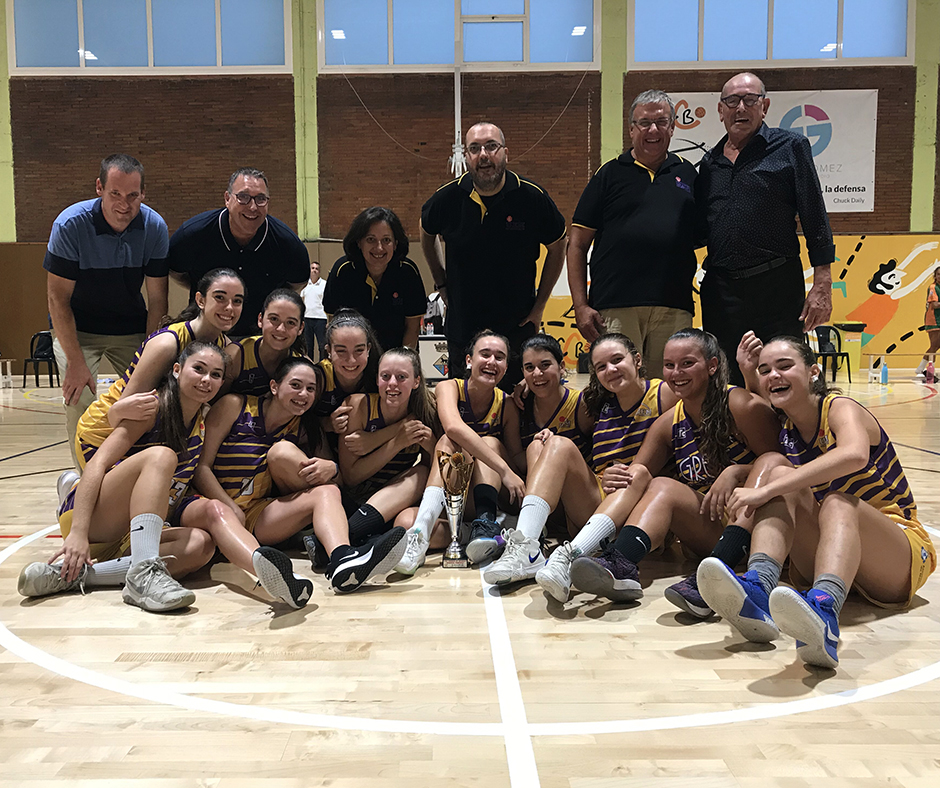 CB Calella - L'equip júnior de la UE Mataró, brillants campiones del "Memorial Pumarola"