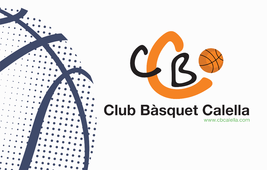 CB Calella - Part frontal del carnet de soci del Club Bàsquet Calella