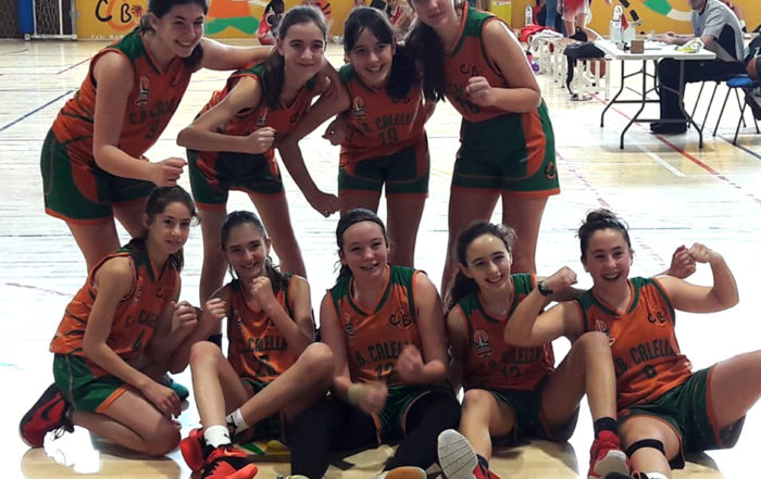 CB Calella - Gran victòria de l'infantil contra l'UER Pineda, un triomf que val per tres!