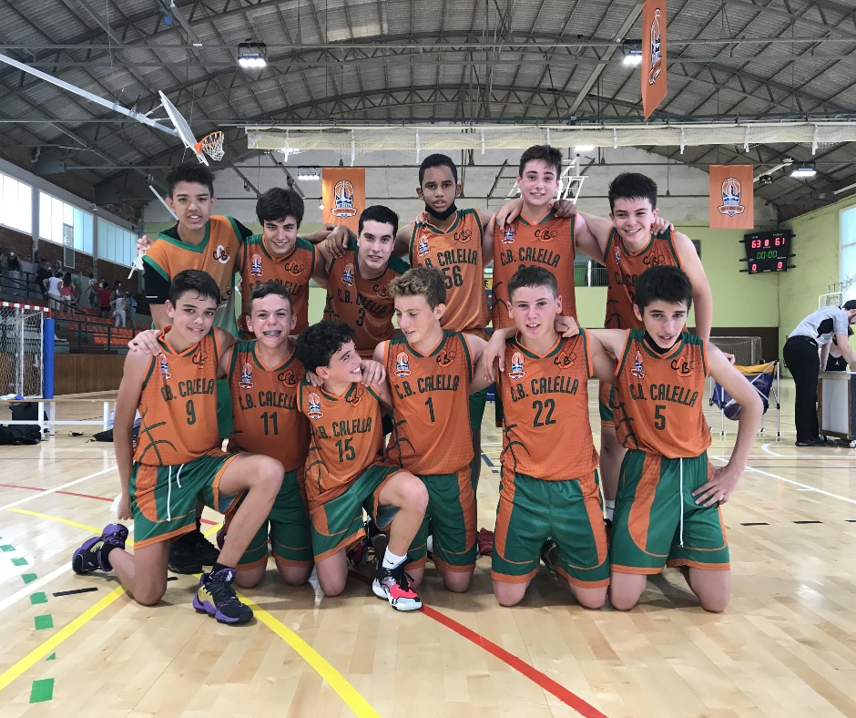 CB Calella - La foto de l'infantil campió de Lliga!