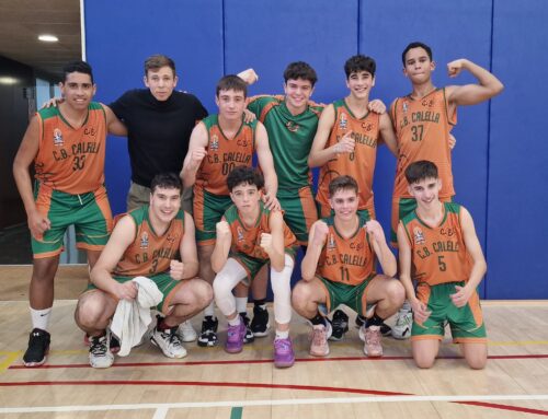 El cadet de 2n any, per la mínima a santa coloma!
