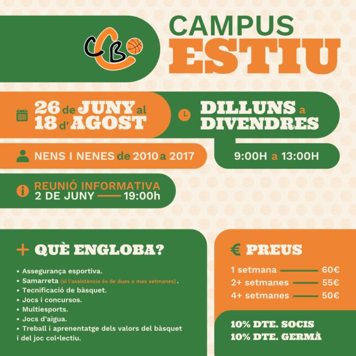 CAMPUS ESTIU 2023 - Matins [2010-2017]